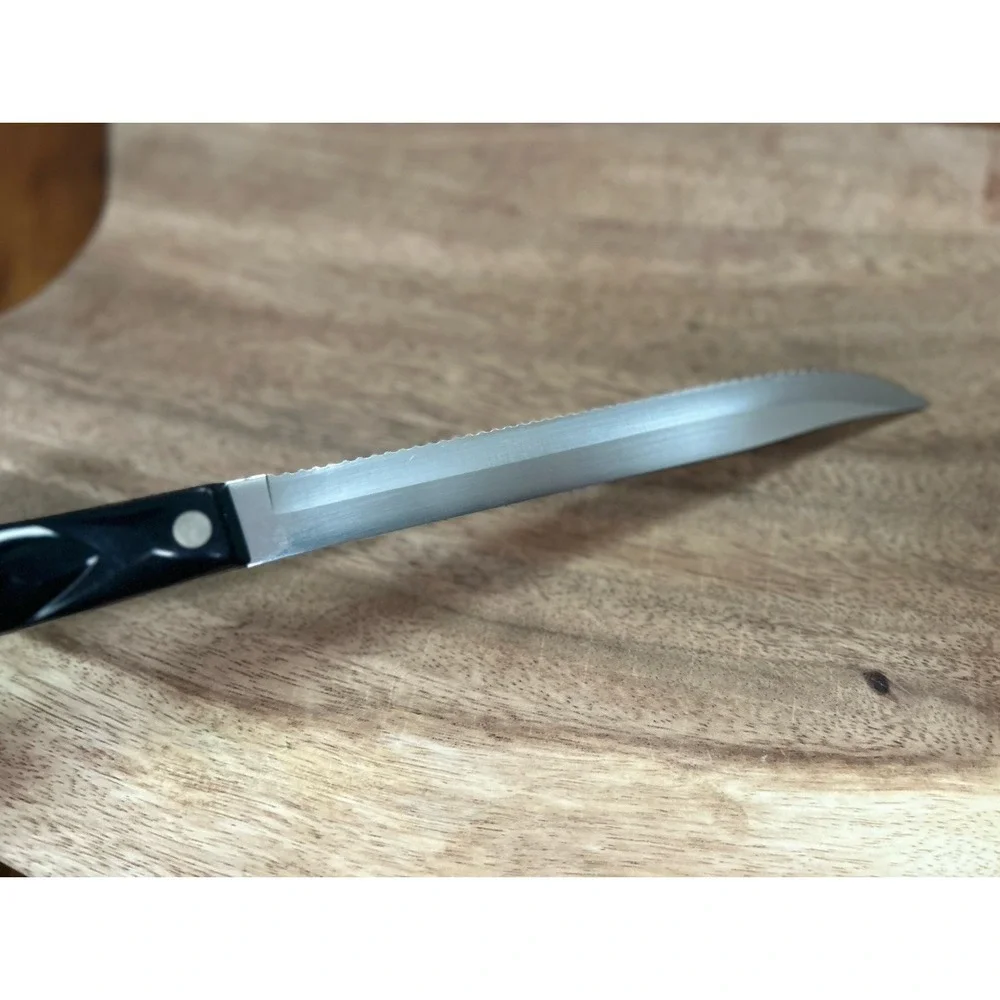 CUTCO  1729 JI PETITE CARVER  Knife USA Classic Brown Handle